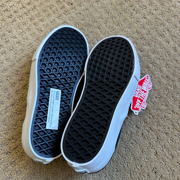 Womens Vans Platform Slip ons with tiny checkers - Picture 5 of 7